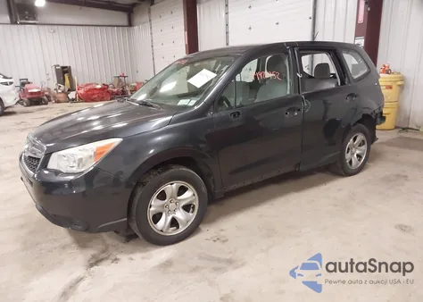 2014 Subaru Forester 2.5I z USA, uszkodzony, nr VIN JF2SJAAC1EH478877